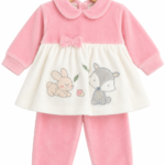 بيجامه قطيفه بناتي _Bunny & Deer