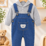 سالوبيت جينز تريكو _baby bear knit
